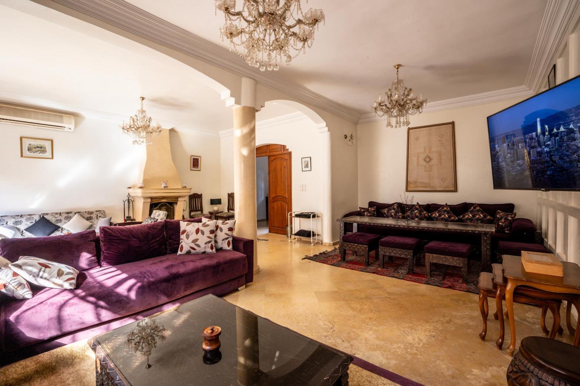Villa Exclusive Sabah 10 Minutes Du Centre Avec Piscine Privee Marakéš Exteriér fotografie