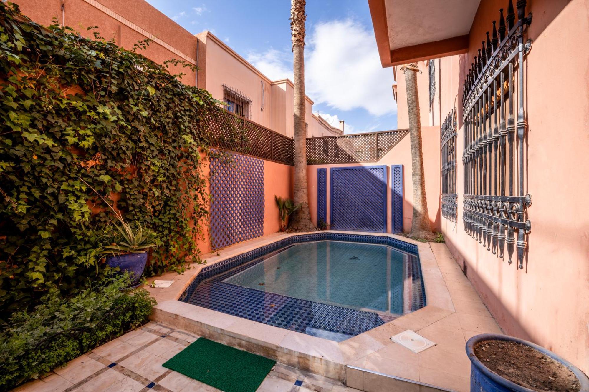 Villa Exclusive Sabah 10 Minutes Du Centre Avec Piscine Privee Marakéš Exteriér fotografie